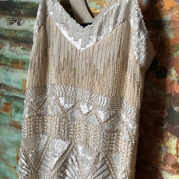 French Connection Beaded Dress - Picture 3 of 8